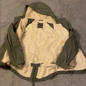 Green army jacket Aeropostale